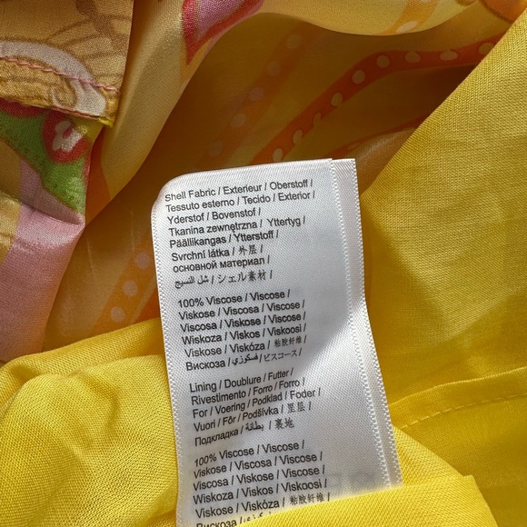 NWT Farm Rio Beach Toucans Scarf MIDI dress- multicolor - Picture 11 of 11